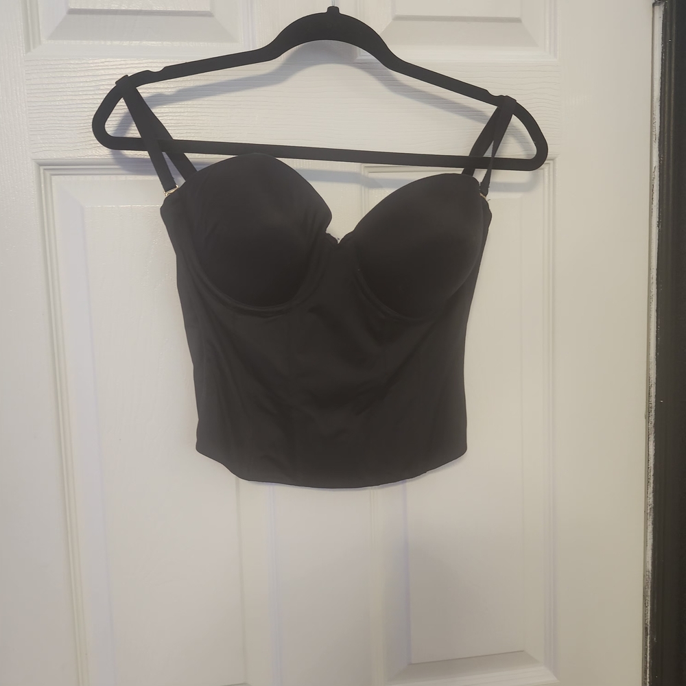 Victoria's Secret Elegant Black Bustier Bra